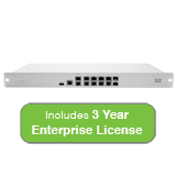 Cisco Meraki MX84 Security Appliance Bundle, 500Mbps FW, 10xGbE & 2xGbE SFP Ports with 3 Years Enterprise License Cisco Meraki MX84 Security Appliance Bundle, 500Mbps FW, 10xGbE & 2xGbE SFP Ports with 3 Years Enterprise License