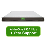 AlienVault USM All-in-One 150A, Hardware Appliance with 1 Year Support
