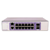 Extreme 210-12p-GE2 Managed Gigabit Switch – 210-Series 12 port 10/100/1000BASE-T PoE+, 2 1GbE unpopulated SFP ports