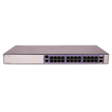 Extreme 210-24p-GE2 Managed Gigabit Switch – 210 Series 24 port 10/100/1000BASE-T PoE+, 2 1GbE unpopulated SFP ports