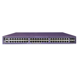 Extreme X450-G2 48 10/100/1000BASE-T, 4 1000BASE-X Unpopulated SFP, Two 21Gb Stacking Ports (QSFP), 1 Fixed AC PSU, 1 RPS Port