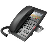 Fortinet FortiFone H35 / FON-H35 Hotel PoE IP Phone with 1x FE WAN Port, 1x FE LAN Port, 1x USB Charging Port Fortinet FortiFone H35 / FON-H35 Hotel PoE IP Phone with 1x FE WAN Port, 1x FE LAN Port, 1x USB Charging Port