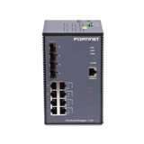 Fortinet  FortiSwitch 112D-POE Ruggedized Layer 2 PoE Switch – 8 x GE RJ45 (Incl. 8 x PoE/PoE+ capable ports), 4 x GE SFP slots