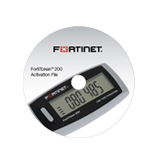 Fortinet FortiToken 200 50-Pack One-Time Password Token, Time Based Password Generator, encrypted seed file on CD