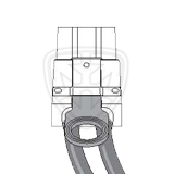 Extreme Networks Conversion Cable for SummitStack128 and SummitStack, 1.0M