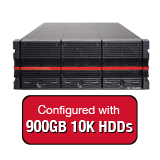 Nexsan E60VT 54TB (60x 900GB 10K HDD) Storage Array, Dual Controller, 60 Bay,4U, 16GB Cache, 4x 8Gb FC & 4x 1GbE iSCSI