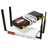 Accelerated Digi 6350SR LTE Router (without Wi-Fi) and Integrated Plug-In LTE Modem; CAT 3; LTE / HSPA+ / EV-DO