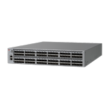 Brocade 6520 Fibre Channel Switch – 48 Ports, 48 x 16Gb Short Wave Length SFPs, Port side exhaust air flow