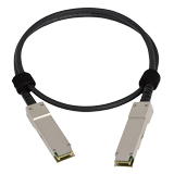 Fortinet Compatible 40GE QSFP+ Parallel Breakout Active Optical Cable with 1m length for all systems with QSFP+ slots