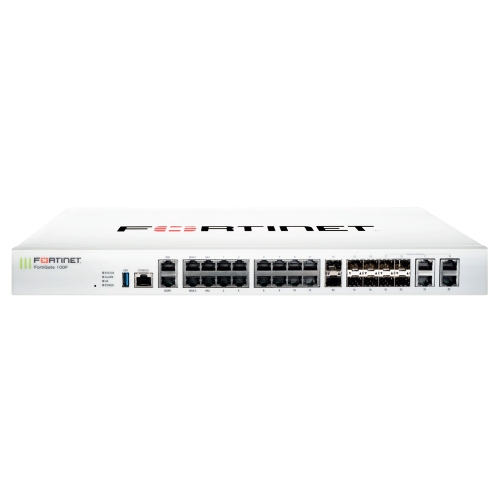 Fortinet FortiGate 100F Next Generation Firewall plus ASE FortiCare and FortiGuard 360 Protection