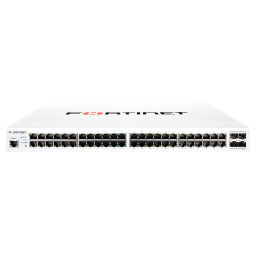 Fortinet  FortiSwitch 148E POE L2+ Switch with 48GE