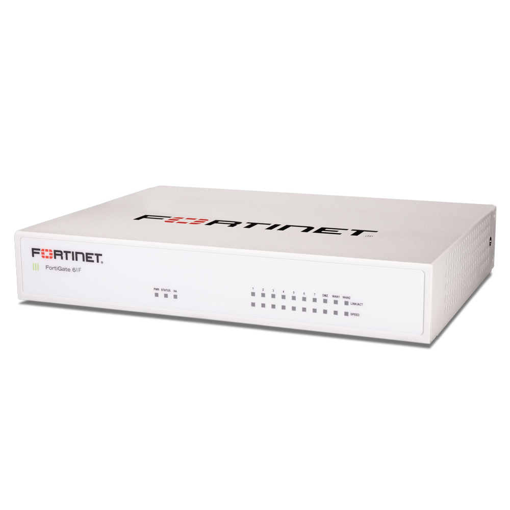 Fortinet FortiGate 61F Next Gen Firewall plus 24x7 FortiCare and 