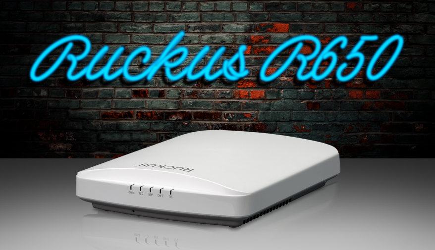 Ruckus R650 WiFi 6 access point