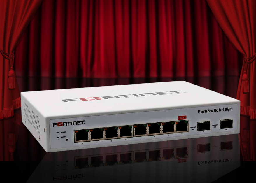 FortiSwitch 108E managed switch image