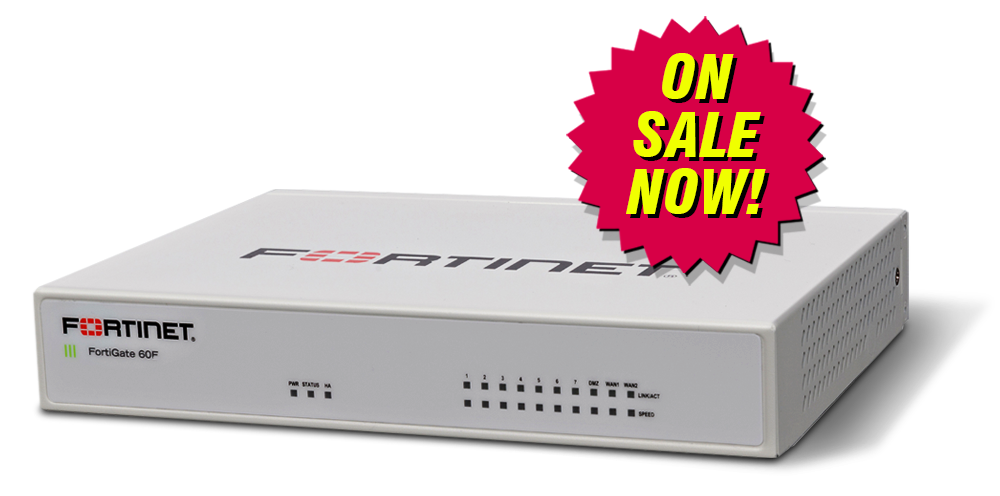 Fortinet FortiGate 60F Firewall