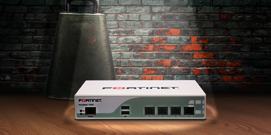 FortiWeb 100D appliance