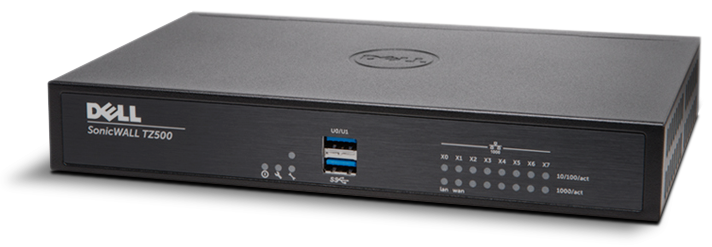 SonicWall TZ500 Next-Gen firewall