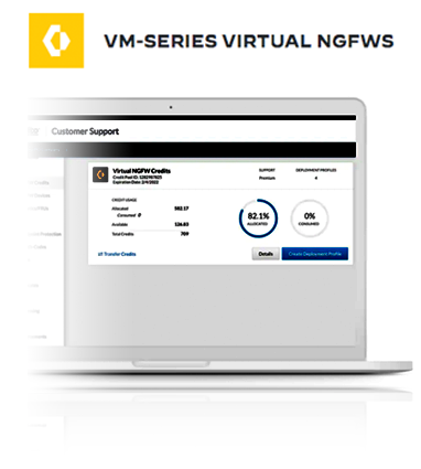 Palo Alto VM-200 virtual firewall GlobalProtect Gateway subscription for 1 year