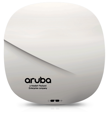 Aruba AP335 access point, 802.11n/ac, 4×4 MU-MIMO, Dual Radio, Integrated Antennas