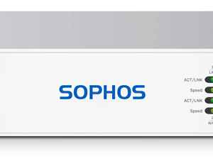 Sophos XGS 107 Next Generation Firewall w/ 8 GbE, 1 SFP Fiber, 1 RJ45, 1 Micro-USB port