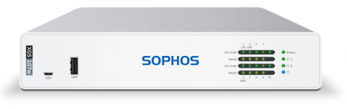Sophos  XGS 107 Next Generation Firewall w/ 8 GbE, 1 SFP Fiber, 1 RJ45, 1 Micro-USB port