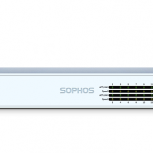 Sophos XGS 136 Firewall with 10 GE + 2x 2.5GE with PoE (30W each) + 2 SFP ports