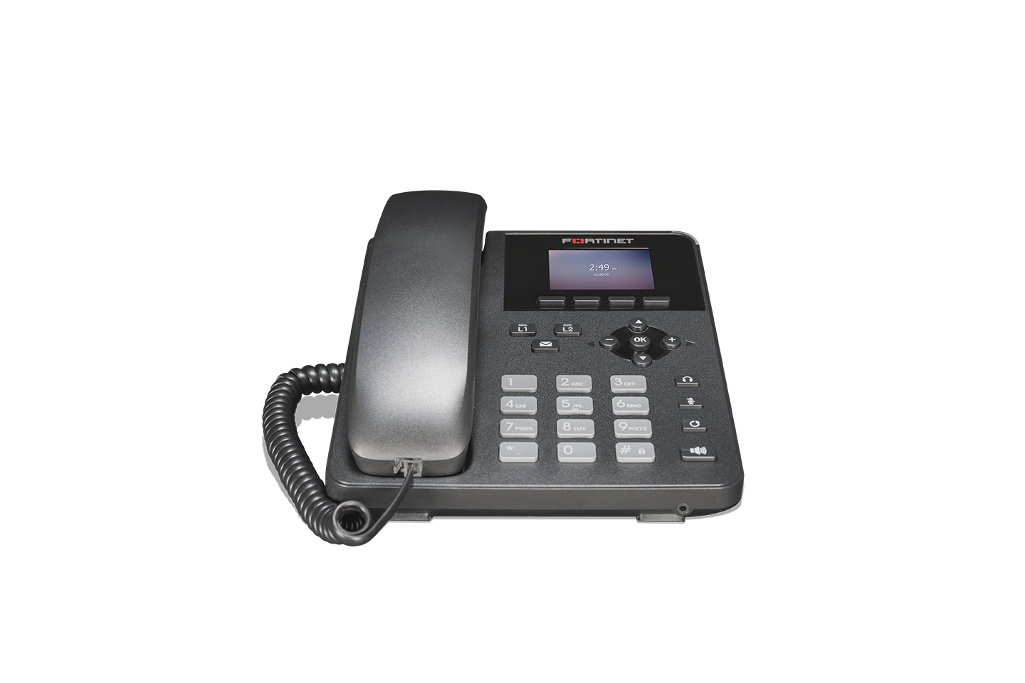 Fortinet FON 350i IP Business Office Phone W/ Stand and Handset 