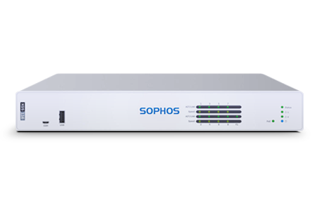 Sophos XGS 116 Firewall w/ 8 GE incl. 1 PoE (30W) + 1 SFP port