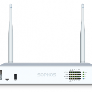 Sophos XGS 107W Next Generation Firewall w/ 8 GbE, 1 SFP Fiber, 1 RJ45, 1 Micro-USB port