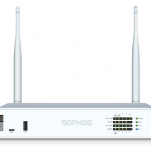 Sophos  XGS 107W Next Generation Firewall w/ 8 GbE, 1 SFP Fiber, 1 RJ45, 1 Micro-USB port