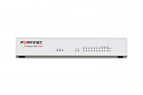 Fortinet FortiGate 60E Network Security/Firewall Appliance10 Port1000Base-TGigabit EthernetAES (256-bit), SHA-110 x RJ-45De… FG-60E-POE