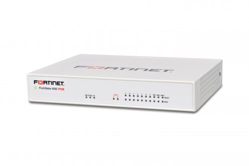 Fortinet FortiGate 60E Network Security/Firewall Appliance10 Port1000Base-TGigabit EthernetAES (256-bit), SHA-110 x RJ-45De… FG-60E-POE