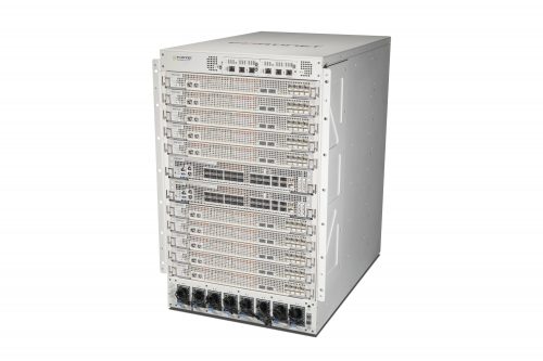 Fortinet 16U 12-SLOT CHASSIS WITH 2X FPM-7620F PROCESSOR MODULE  2X FIM-7921F I/O MODULE FG-7121F