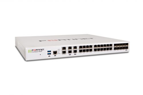 Fortinet FortiGate 800D Network Security/Firewall Appliance24 Port10GBase-X, 1000Base-X, 1000Base-T10 Gigabit EthernetAES (256-bit),… FG-800D