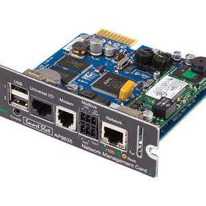 APC  Network Management Card 2 with Environmental Monitoring, Out of Band Management and Modbus remote management adapter SmartSlot 10/100 Etherne… AP9635
