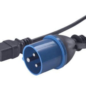 APC  power cable IEC 60320 C19 to IEC 60309 8 ft AP9876