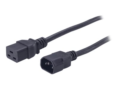 APC  power cable IEC 60320 C19 to IEC 60320 C14 6.6 ft AP9878