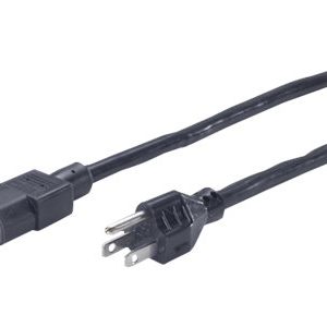 APC  power cable IEC 60320 C13 to NEMA 5-15 2 ft AP9891