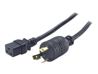 APC  power cable NEMA L6-30 to IEC 60320 C19 8 ft AP9896