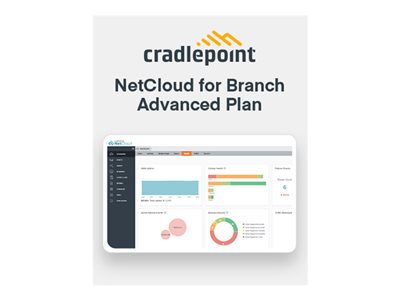 CradlePoint  1 Year Upgrade to NetCloud Advanced for Branch Routers