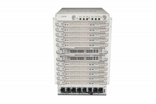 Fortinet 16U 12-SLOT CHASSIS WITH 2X FPM-7620F PROCESSOR MODULE  2X FIM-7921F I/O MODULE FG-7121F