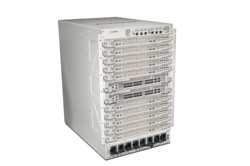 Fortinet 16U 12-SLOT CHASSIS WITH 2X FPM-7620F PROCESSOR MODULE  2X FIM-7921F I/O MODULE FG-7121F