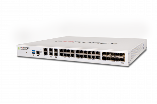 Fortinet FortiGate 800D Network Security/Firewall Appliance24 Port10GBase-X, 1000Base-X, 1000Base-T10 Gigabit EthernetAES (256-bit),… FG-800D