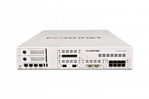 Fortinet Web Application Firewall8 Port1000Base-T, 1000Base-X, 10GBase-SR10 Gigabit Ethernet8 x RJ-458 Total Expansion Slots -… FWB-4000E