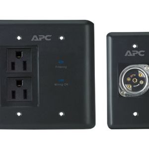 APC   AV Black In-Wall Power Filter and Connection Kit surge protector INWALLKIT-BLK