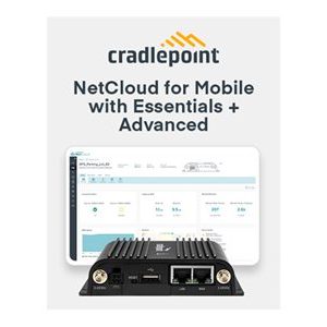 CradlePoint NetCloud Essentials and Advanced for Mobile Routers FIPS subscription license with IBR900 FIPS router with WiFi (1000Mbps… MA1-900F120B-XFA CradlePoint NetCloud Essentials and Advanced for Mobile Routers FIPS subscription license with IBR900 FIPS router with WiFi (1000Mbps… MA1-900F120B-XFA