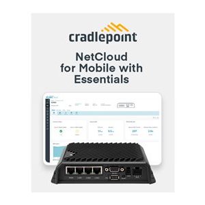 CradlePoint    R1900-5GB wireless router WWAN LTE, 802.11a/b/g/n/ac/ax, Bluetooth 5.1 5G desktop MB01-19005GB-GA