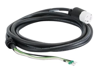 APC   InfraStruXure Whips power cable bare wire to NEMA L6-30 21 ft PDW21L6-30C