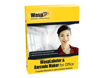 Wasp Labeler license 1 user with Barcode Maker 633808105358