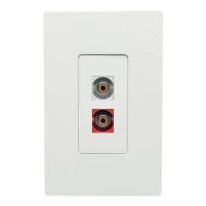 Tripp Lite RCA Female Audio to Screw Terminal Keystone Jack Kit Red/White modular insert (coupling) A050-000-ST-KJ Tripp Lite RCA Female Audio to Screw Terminal Keystone Jack Kit Red/White modular insert (coupling) A050-000-ST-KJ